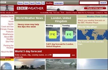 TurkishPilto Meteoroloji - BBC Weather Centre