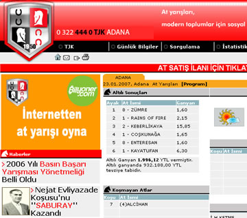 Türkiye Jokey Kulübü - SporBilim