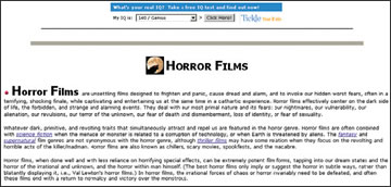 Horror Films