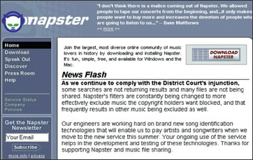 Napster'dan Sonrası