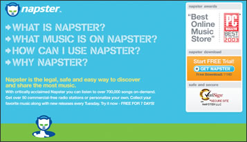 Napster'ın Bugünü