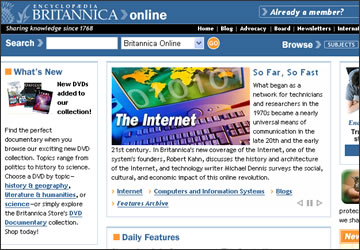 Encyclopaedia Britannica - canaktanWEB