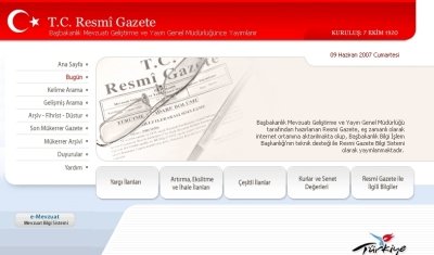 Resmi Gazete