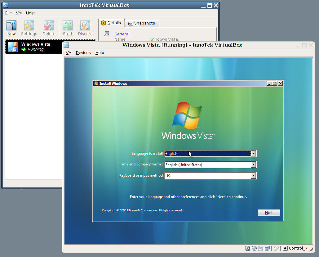 windows 10 home virtualbox 64 bit