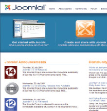 Joomla! projesi 2005 yılında hayata geçti