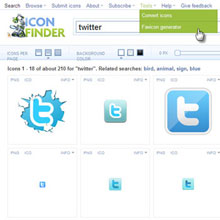 VeryIcon, Easy Icon Finder ve Iconfinder