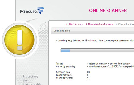 F-Secure Online Scanner & VirScan