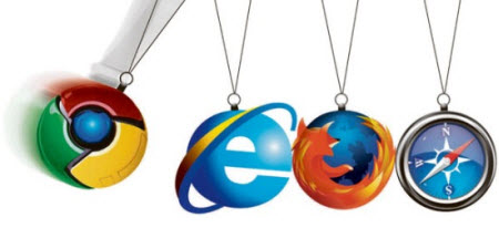 Firefox ve Safari yerinde sayıyor...