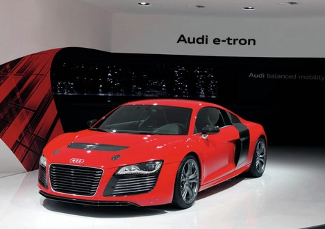 Audi R8 e-Tron'dan fotoğraflar - I