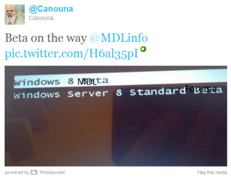 Windows 8 Beta yolda...