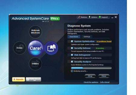 IObit Advanced System Care Free 3, CCleaner