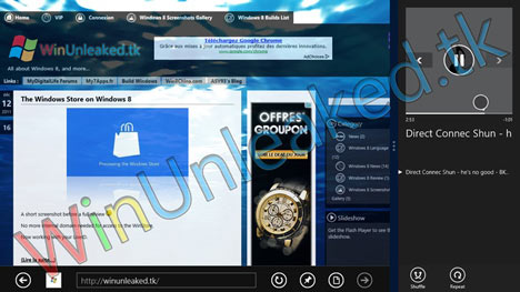 Windows 8 Media Player ekran görüntüleri - III