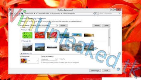 Windows 8 ön-beta sürümünden ekranlar