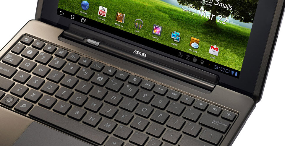 Asus Transformer tabletler ve HP Touchpad