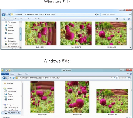 Windows Gezgini ve JPEG EXIF etiketleri...