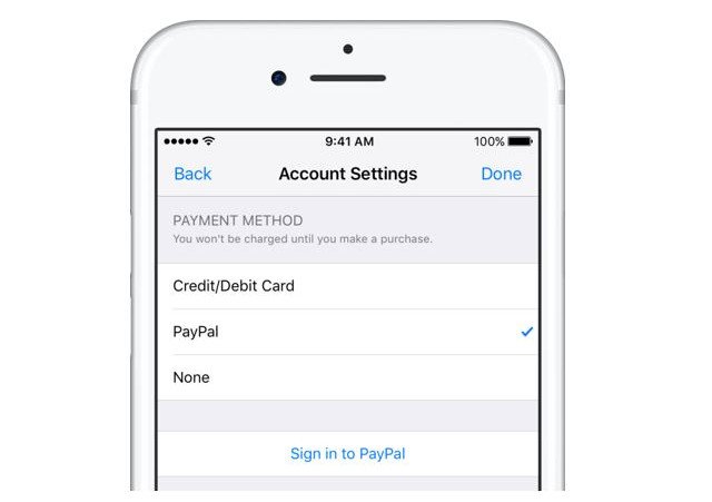 Apple'da PayPal Ödeme Seçeneğini Getirdi!