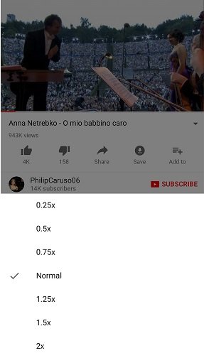 YouTube Mobil Sürümüne Bir Yenilik Daha!