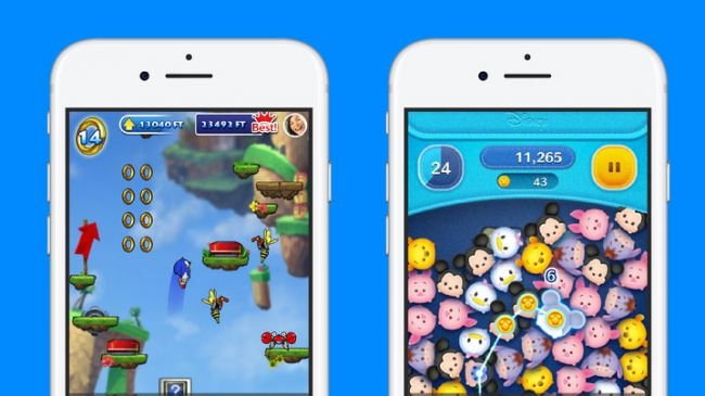 Angry Birds ve Sonic, Messenger'a Geliyor