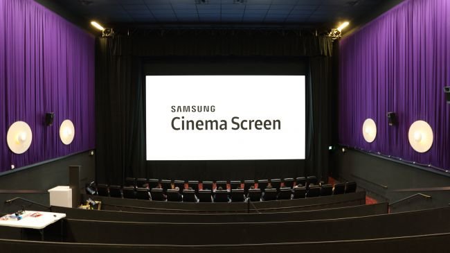 Samsung, Dev Sinema Ekranlarını Tanıttı