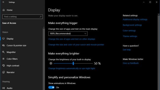 Windows 10'a Yeni Erişebililrlik Özellikleri Yolda