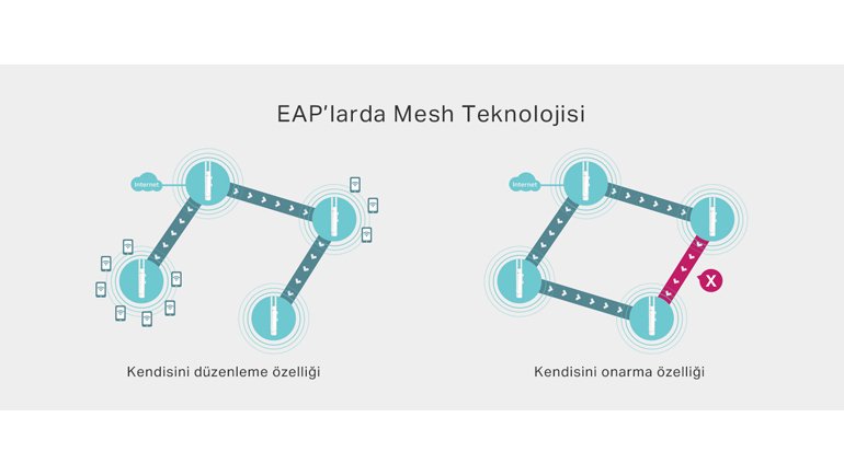 Mesh Teknolojisi, TP-Link Erişim Noktalarında